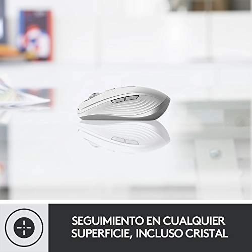 Logitech MX Anywhere 3 Compact Performance Mouse Wireless, 4000DPI Sensor, USB-C, Bluetooth,- Graphite