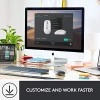 Logitech MX Anywhere 3 Compact Performance Mouse Wireless, 4000DPI Sensor, USB-C, Bluetooth,- Graphite