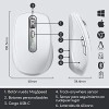 Logitech MX Anywhere 3 Compact Performance Mouse Wireless, 4000DPI Sensor, USB-C, Bluetooth,- Graphite