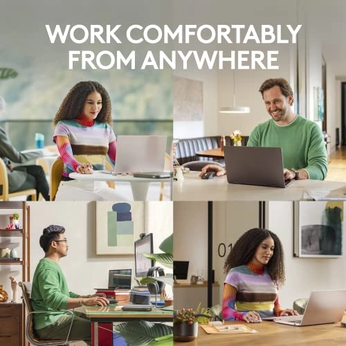 Logitech MX Anywhere 3 Compact Performance Mouse Wireless, 4000DPI Sensor, USB-C, Bluetooth,- Graphite