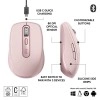 Logitech MX Anywhere 3 Compact Performance Mouse Wireless, 4000DPI Sensor, USB-C, Bluetooth,- Graphite
