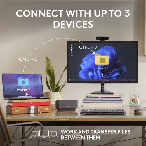 Logitech MX Anywhere 3 Compact Performance Mouse Wireless, 4000DPI Sensor, USB-C, Bluetooth,- Graphite