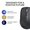 Logitech MX Anywhere 3 Compact Performance Mouse Wireless, 4000DPI Sensor, USB-C, Bluetooth,- Graphite