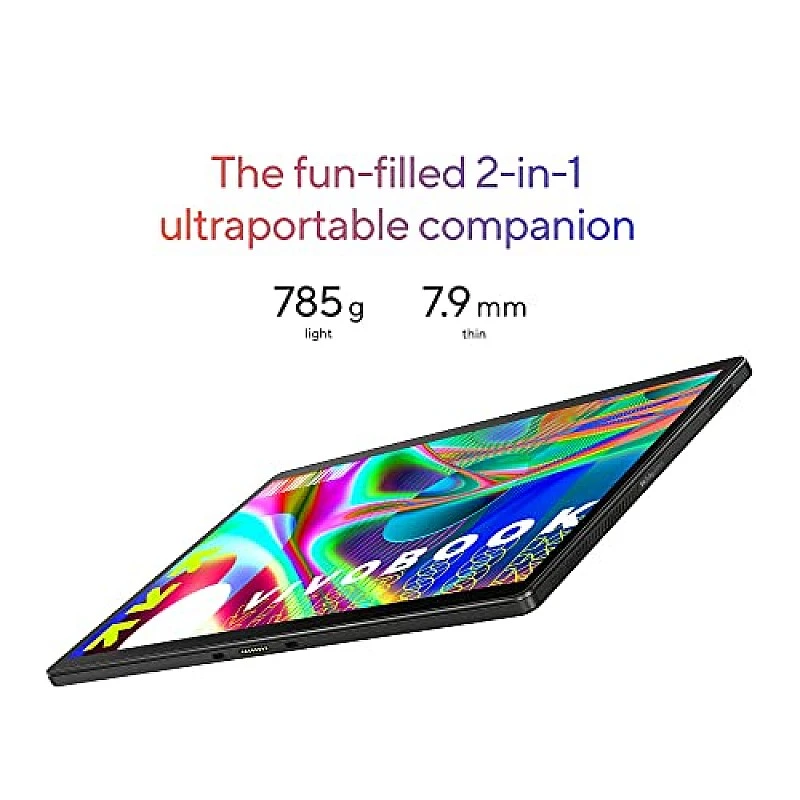 ASUS VivoBook 13 Slate Intel Pentium Silver N6000, 13.3 inches FHD OLED Touch 2-in-1 Laptop (4GB/128GB eMMC/Office 2021/Windows 11 Home/Black) ASUS VivoBook 13 Slate Intel Pentium Silver N6000, 13.3 inches FHD OLED Touch 2-in-1 Laptop (4GB/128GB eMMC/Office 2021/Windows 11 Home/Black)