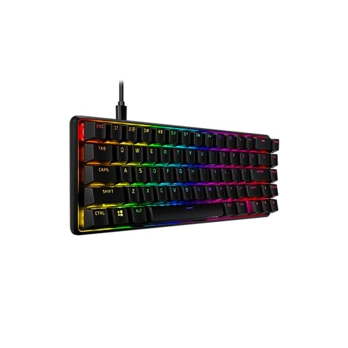 HyperX Alloy Origins 65 Mechanical Gaming Keyboard Aqua Switch Black HyperX Alloy Origins 65 Mechanical Gaming Keyboard Aqua Switch Black
