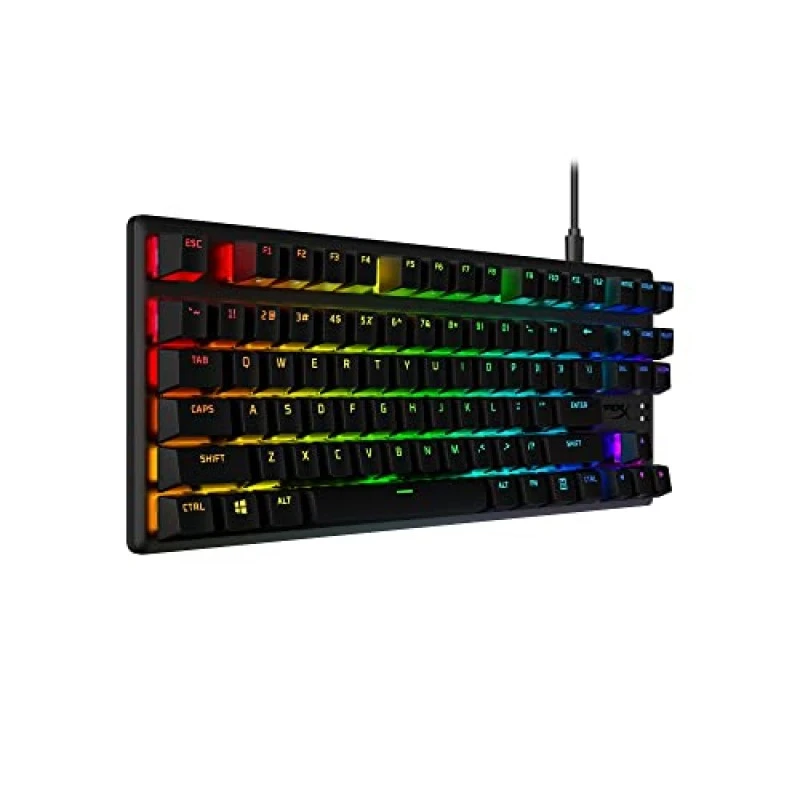 HyperX Alloy Origins 65 Mechanical Gaming Keyboard Aqua Switch Black HyperX Alloy Origins 65 Mechanical Gaming Keyboard Aqua Switch Black