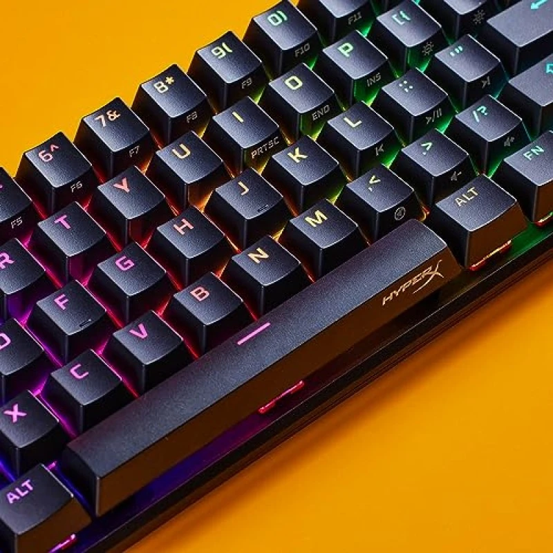 HyperX Alloy Origins 65 Mechanical Gaming Keyboard Aqua Switch Black HyperX Alloy Origins 65 Mechanical Gaming Keyboard Aqua Switch Black