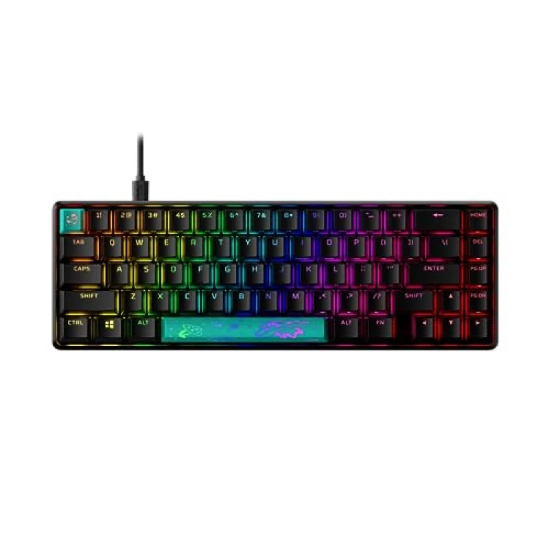 HyperX Alloy Origins 65 Mechanical Gaming Keyboard Aqua Switch Black HyperX Alloy Origins 65 Mechanical Gaming Keyboard Aqua Switch Black