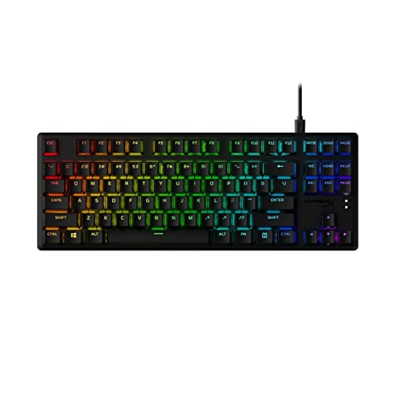 HyperX Alloy Origins 65 Mechanical Gaming Keyboard Aqua Switch Black HyperX Alloy Origins 65 Mechanical Gaming Keyboard Aqua Switch Black