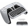 New World Wireless Controller Keyboard for PS5 White New World Wireless Controller Keyboard for PS5 White