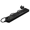 Portronics Power Plate 6 with 4 USB Port + 5 Power Sockets Extension Board, 2500W Power Converter, Cord Length 3Mtr (Black) Portronics Power Plate 6 with 4 USB Port + 5 Power Sockets Extension Board, 2500W Power Converter, Cord Length 3Mtr (Black)