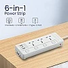 Portronics Power Plate 6 with 4 USB Port + 5 Power Sockets Extension Board, 2500W Power Converter, Cord Length 3Mtr (Black) Portronics Power Plate 6 with 4 USB Port + 5 Power Sockets Extension Board, 2500W Power Converter, Cord Length 3Mtr (Black)
