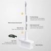 Gizga Essentials Earphone Earpod Cleaning Pen for Earbuds Wireless Earphones 5-in-1 Multifunctional Cleaning Kit White