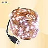 GIZGA essentials Copper LED Fairy String Lights with USB, High Brightness Party Light, 3 Meter, Warm White, Pack of 5 GIZGA essentials Copper LED Fairy String Lights with USB, High Brightness Party Light, 3 Meter, Warm White, Pack of 5
