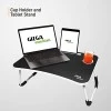 Gizga Essentials Stylish Multi-Purpose Portable Laptop Tabel Ergonomic Black Gizga Essentials Stylish Multi-Purpose Portable Laptop Tabel Ergonomic Black