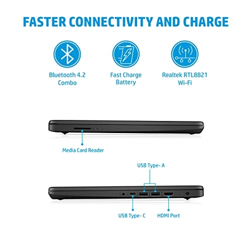 HP 14S-Intel Pentium Silver N6000-8Gb Ram/256Gb Ssd 14 Inches (35.6Cm) Hd, Micro-Edge Display (Tu,Jet Black) HP 14S-Intel Pentium Silver N6000-8Gb Ram/256Gb Ssd 14 Inches (35.6Cm) Hd, Micro-Edge Display (Tu,Jet Black)
