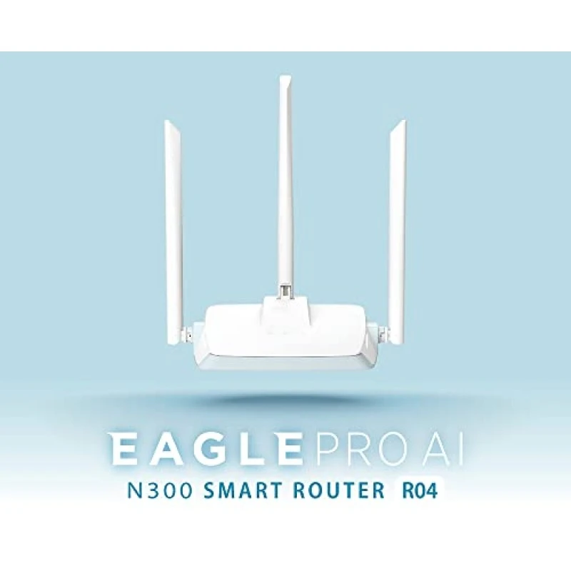 D-Link R04 N300 Eagle PRO AI Advance Parental Control Router with Voice Control Assistant White D-Link R04 N300 Eagle PRO AI Advance Parental Control Router with Voice Control Assistant White