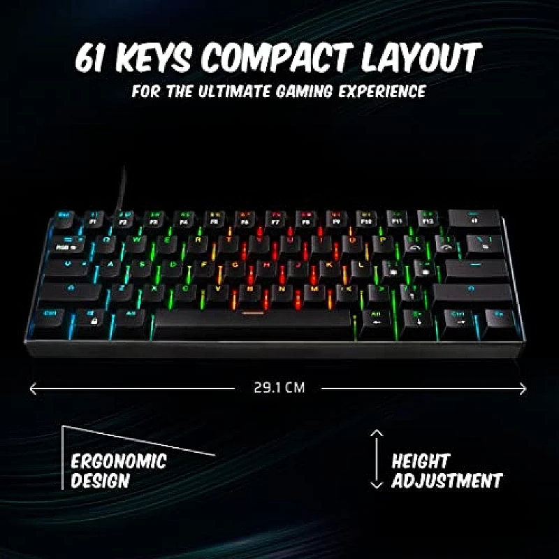 Cosmic Byte CB-GK-21 Themis 61 Key Mechanical Per Key RGB Gaming Keyboard Black Cosmic Byte CB-GK-21 Themis 61 Key Mechanical Per Key RGB Gaming Keyboard Black