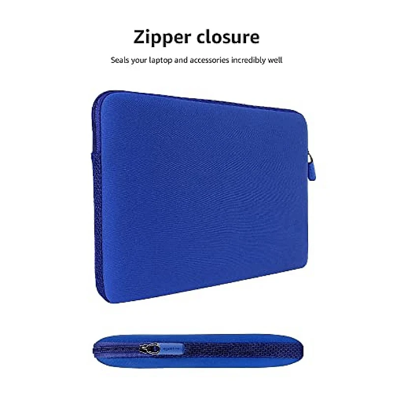AmazonBasics Laptop Sleeve Case Cover Pouch for 13-Inch(33.02 Cm), 13.3-Inch (33.78 Cm) Laptop for Men & Women (Blue) AmazonBasics Laptop Sleeve Case Cover Pouch for 13-Inch(33.02 Cm), 13.3-Inch (33.78 Cm) Laptop for Men & Women (Blue)