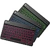 iClever Wireless Keyboard for Mac BK04, Bluetooth Keyboard for Tablet, Universal Slim Portable, 7-Colors Backlit Keyboard iClever Wireless Keyboard for Mac BK04, Bluetooth Keyboard for Tablet, Universal Slim Portable, 7-Colors Backlit Keyboard