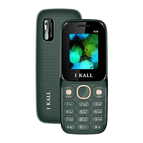 IKALL K26 Keypad Mobile (1.8 Inch, 1000 mAh) (Green) refurbished IKALL K26 Keypad Mobile (1.8 Inch, 1000 mAh) (Green) refurbished