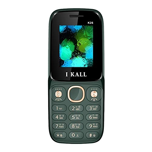 IKALL K26 Keypad Mobile (1.8 Inch, 1000 mAh) (Green) refurbished IKALL K26 Keypad Mobile (1.8 Inch, 1000 mAh) (Green) refurbished