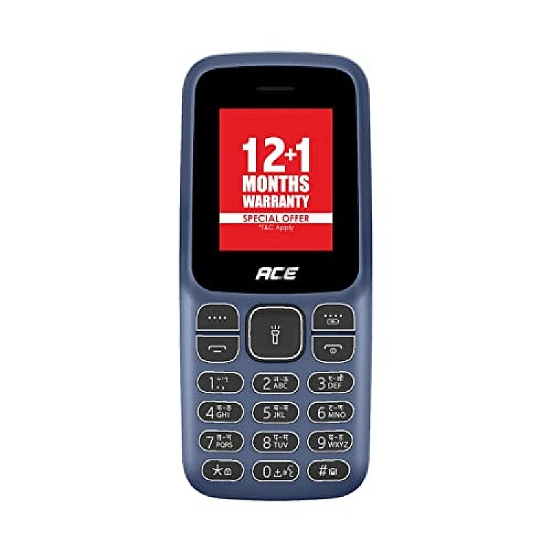 Itel Ace 2 with a 1.8-inch Display Size 1000 mAh Battery, Bluetooth Deep Blue Itel Ace 2 with a 1.8-inch Display Size 1000 mAh Battery, Bluetooth Deep Blue