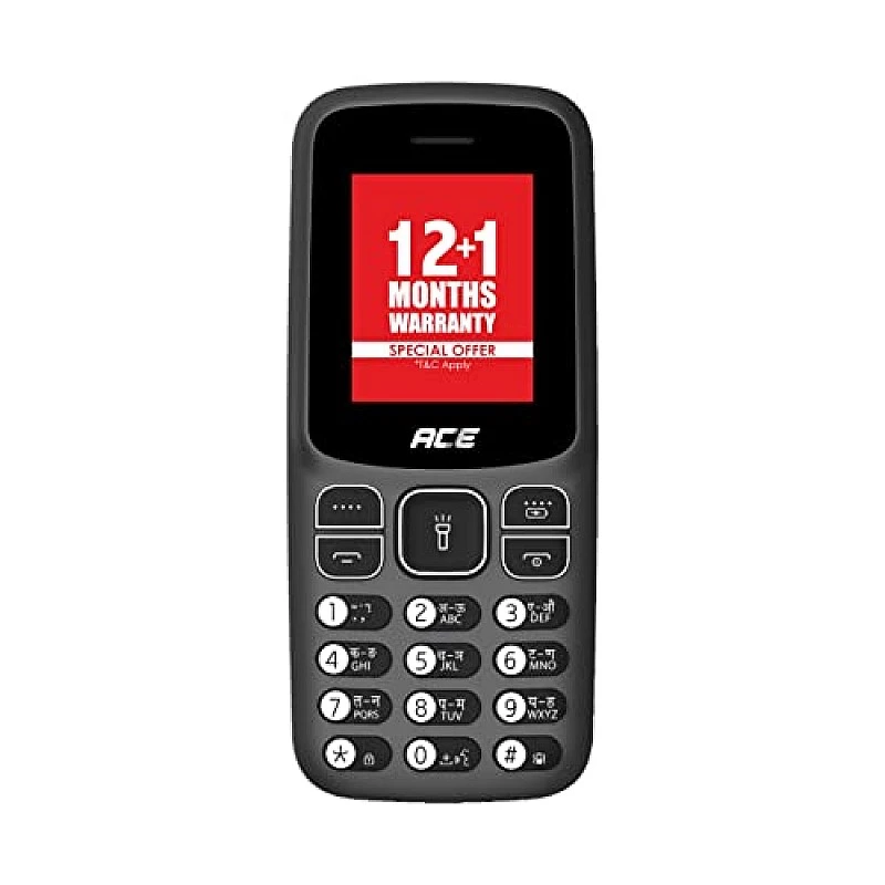 Itel Ace 2 with a 1.8-inch Display Size 1000 mAh Battery, Bluetooth Deep Blue Itel Ace 2 with a 1.8-inch Display Size 1000 mAh Battery, Bluetooth Deep Blue