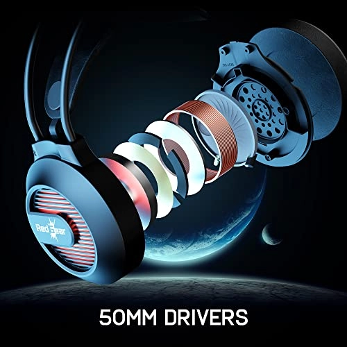 Redgear Shadow Helm Gaming Wired Over Ear Headset with Mic with 50Mm Drivers, Superior Fit, Vox Technology and Multi-Purpose Audio Jack (Black) Redgear Shadow Helm Gaming Wired Over Ear Headset with Mic with 50Mm Drivers, Superior Fit, Vox Technology and Multi-Purpose Audio Jack (Black)