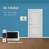 HIKVISION Analog Video Intercom System with 7" TFT LCD Screen Wired Video Door Phone/Bell, 1080p Resolution (DS-KIS202T) HIKVISION Analog Video Intercom System with 7" TFT LCD Screen Wired Video Door Phone/Bell, 1080p Resolution (DS-KIS202T)
