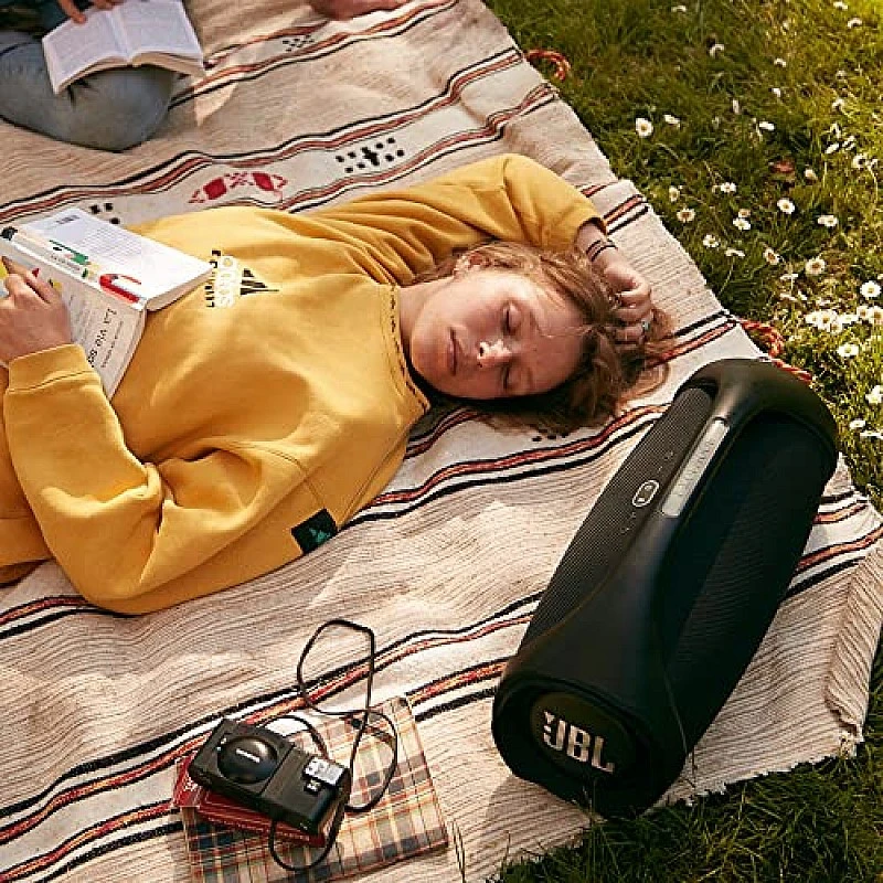 JBL Boombox 2 Wireless Portable Bluetooth Speaker, 4Hrs Playtime black JBL Boombox 2 Wireless Portable Bluetooth Speaker, 4Hrs Playtime black