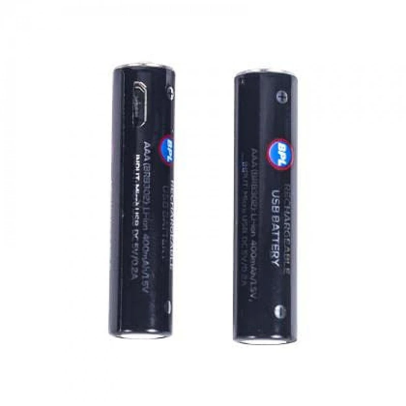 BPL Rechargeable AAA Cell with Inbuilt USB Charging Slot BPL Rechargeable AAA Cell with Inbuilt USB Charging Slot