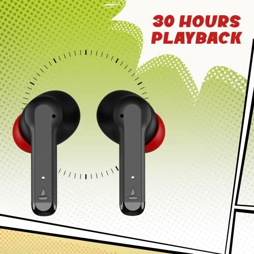 boAt Airdopes 458 TWS Wireless Earbuds with Spatial Bionic Sound by THX,in Ear Active Black boAt Airdopes 458 TWS Wireless Earbuds with Spatial Bionic Sound by THX,in Ear Active Black