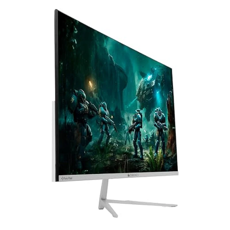 ZEBRONICS A27FHD LED, Gaming Monitor, 27 inch (68.58cm), 300 nits, 165hz Metal Stand, Built-in Speakers White ZEBRONICS A27FHD LED, Gaming Monitor, 27 inch (68.58cm), 300 nits, 165hz Metal Stand, Built-in Speakers White