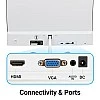 ZEBRONICS A27FHD LED, Gaming Monitor, 27 inch (68.58cm), 300 nits, 165hz Metal Stand, Built-in Speakers White ZEBRONICS A27FHD LED, Gaming Monitor, 27 inch (68.58cm), 300 nits, 165hz Metal Stand, Built-in Speakers White