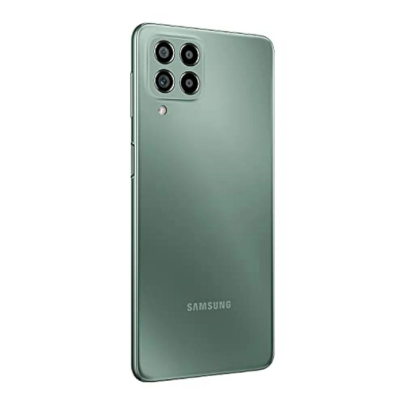 Samsung Galaxy M53 5G (Mystique Green, 6GB, 128GB Storage) 108MP sAmoled+ 120Hz 16GB RAM with RAM Plus Without Charger Samsung Galaxy M53 5G (Mystique Green, 6GB, 128GB Storage) 108MP sAmoled+ 120Hz 16GB RAM with RAM Plus Without Charger