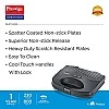 Prestige PSFSP - Spatter Coated Non-stick Sandwich Toasters With fixed Sandwich Plates, Black Prestige PSFSP - Spatter Coated Non-stick Sandwich Toasters With fixed Sandwich Plates, Black