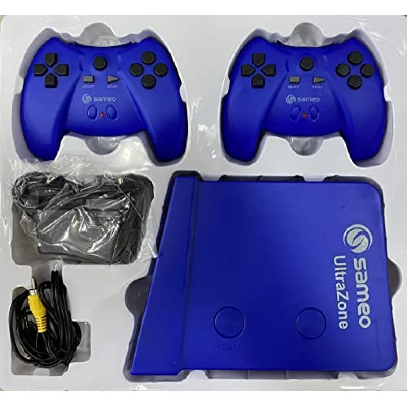 Sameo ULTRAZONE Wireless 8 Bit Game Console for TV (Blue) Sameo ULTRAZONE Wireless 8 Bit Game Console for TV (Blue)