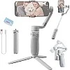 Zhiyun Smooth Q4 Combo Gimbal Stabilizer for Smartphone iPhone Android Gimbal w/Built-in Extension ,Grey Zhiyun Smooth Q4 Combo Gimbal Stabilizer for Smartphone iPhone Android Gimbal w/Built-in Extension ,Grey