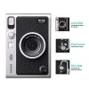 Fujifilm Instax Mini Evo Hybrid Camera Premium Edition with 20 Shots of Stone Gray Film and 100 Different Expressions-(Black) Fujifilm Instax Mini Evo Hybrid Camera Premium Edition with 20 Shots of Stone Gray Film and 100 Different Expressions-(Black)