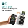 Fujifilm Instax Mini Evo Hybrid Camera Premium Edition with 20 Shots of Stone Gray Film and 100 Different Expressions-(Black) Fujifilm Instax Mini Evo Hybrid Camera Premium Edition with 20 Shots of Stone Gray Film and 100 Different Expressions-(Black)