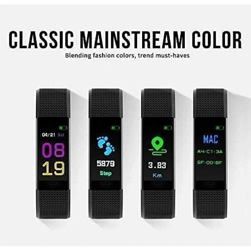 AIRTREE Bluetooth M3 Smart Fitness Band (Black Color) AIRTREE Bluetooth M3 Smart Fitness Band (Black Color)