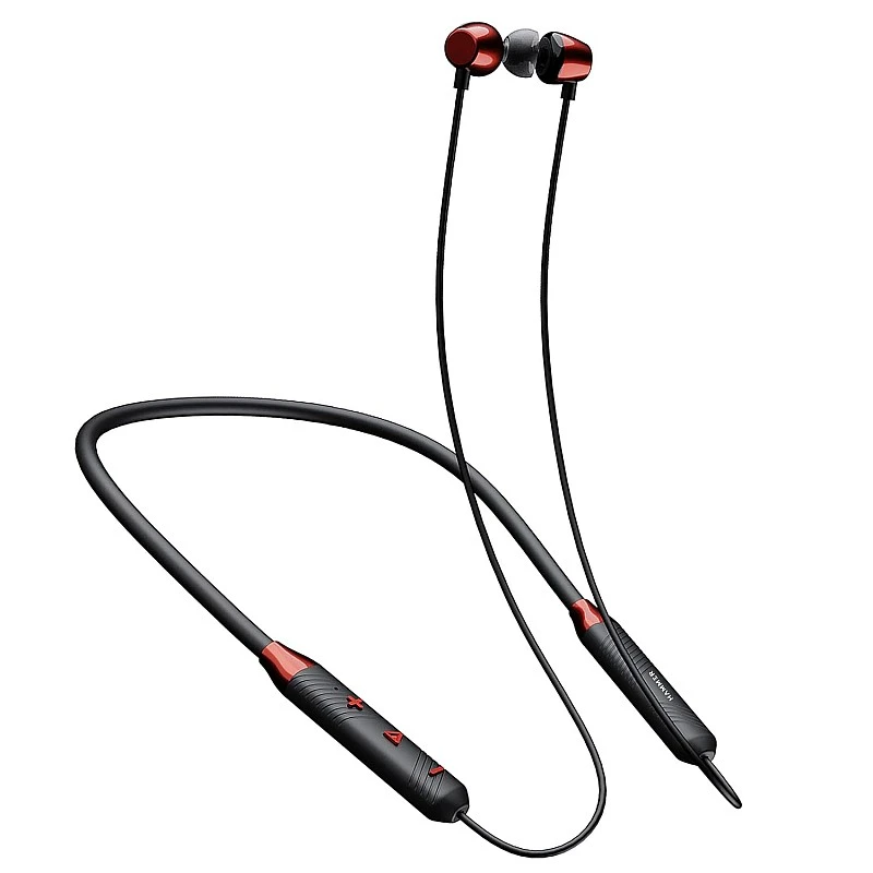 HAMMER Sting 3.0 in Ear Bluetooth Neckband with Upto 20 Hours Playback, IPX3, Magnetic Eartips, Integrated Controls, (Black) HAMMER Sting 3.0 in Ear Bluetooth Neckband with Upto 20 Hours Playback, IPX3, Magnetic Eartips, Integrated Controls, (Black)
