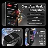 boAt Ultima Prism Smart Watch with 1.96" AMOLED Display, BT Calling Female Wellness (Steel Black) boAt Ultima Prism Smart Watch with 1.96" AMOLED Display, BT Calling Female Wellness (Steel Black)