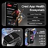 boAt Ultima Prism Smart Watch with 1.96" AMOLED Display, BT Calling Female Wellness (Steel Black) boAt Ultima Prism Smart Watch with 1.96" AMOLED Display, BT Calling Female Wellness (Steel Black)