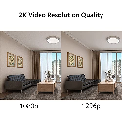 MI Xiaomi Wireless Home Security Camera 2i 2022 Edition | Full HD Picture | 360 View| AI Powered Motion Detection| Talk Back Feature (2 Way Calling)