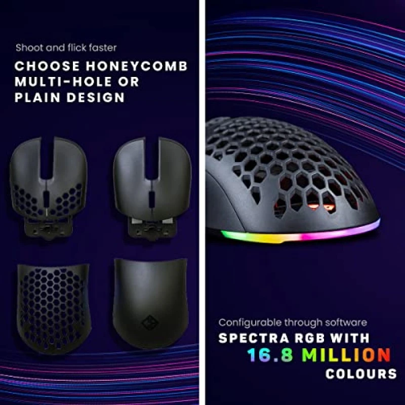 Cosmic Byte Kilonova 3370IC PRO X-Light Wireless Gaming Mouse Black Cosmic Byte Kilonova 3370IC PRO X-Light Wireless Gaming Mouse Black
