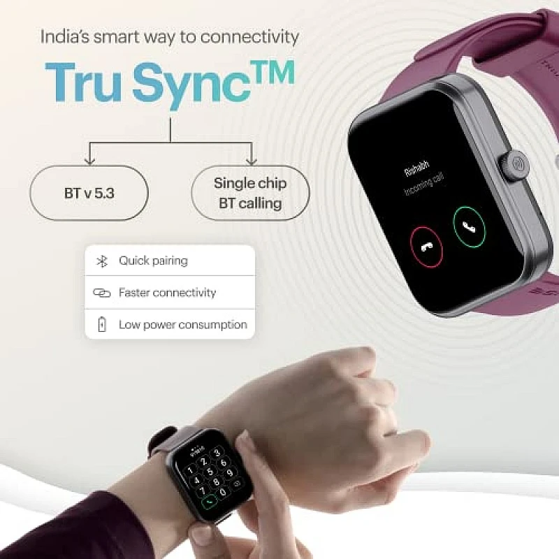 Noise ColrFit Pulse 2 Max 1.85 Display, Bluetooth Calling Smart Watch 10 Days Battery Jet Black Noise ColrFit Pulse 2 Max 1.85 Display, Bluetooth Calling Smart Watch 10 Days Battery Jet Black