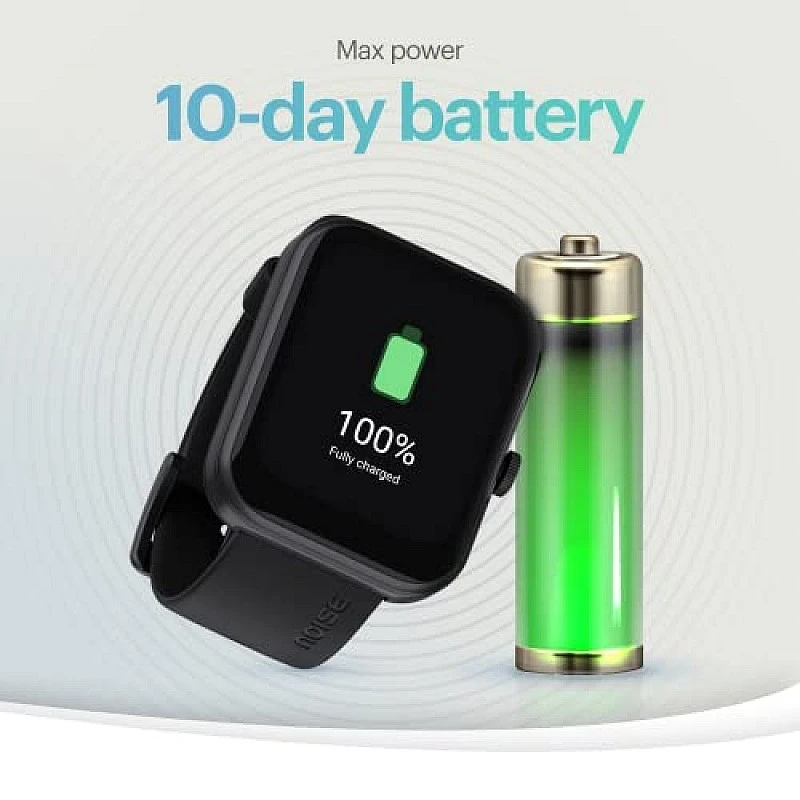 Noise ColrFit Pulse 2 Max 1.85 Display, Bluetooth Calling Smart Watch 10 Days Battery Jet Black Noise ColrFit Pulse 2 Max 1.85 Display, Bluetooth Calling Smart Watch 10 Days Battery Jet Black