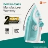 Orient Electric Fabrifeel 2000W Steam iron (Press) Non-stick Soleplate 360-degree swivel cord Orient Electric Fabrifeel 2000W Steam iron (Press) Non-stick Soleplate 360-degree swivel cord